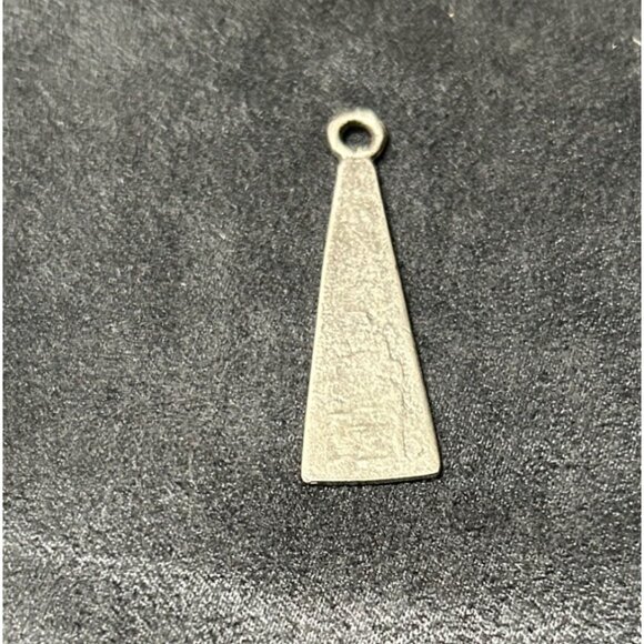 Native American Kokopelli Flute Player Sterling Silver Pendant 1.5in I972 - Picture 5 of 5